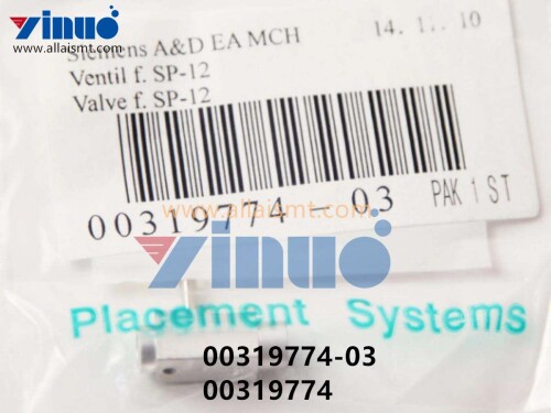 00319774 03 00319774 SIEMENS ASM Valve f. SP 12 (1)