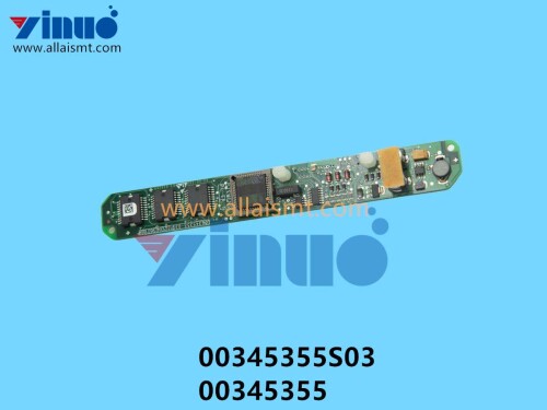 00345355S03 00345355 SIEMENS ASM SIPLACE CONTROL PCB FOR 3X8MM S FEEDER (1)