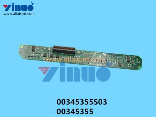 00345355S03 00345355 SIEMENS ASM SIPLACE CONTROL PCB FOR 3X8MM S FEEDER (2)