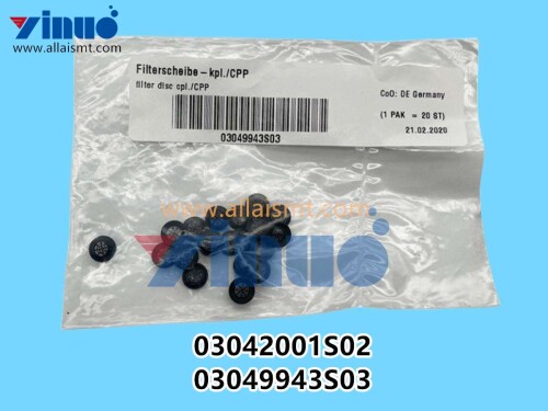 03042001S02 03049943S03 SIEMENS ASM FILTER DISC CPL CPP (4)