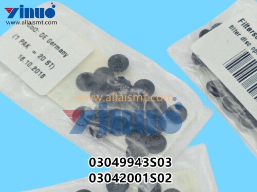 03049943S03 03042001S02 SIEMENS ASM Filter Disc cpl CPP (1)