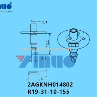 FUJI-NXT-H04-NOZZLE-2AGKNH014802-R19-31-10-155