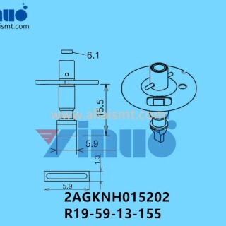 FUJI-NXT-H04-NOZZLE-2AGKNH015202-R19-59-13-155