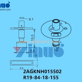 FUJI-NXT-H04-NOZZLE-2AGKNH015502-R19-84-18-155