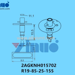 FUJI-NXT-H04-NOZZLE-2AGKNH015702-R19-85-25-155