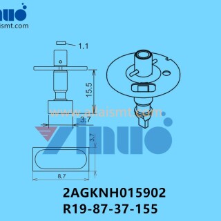 FUJI-NXT-H04-NOZZLE-2AGKNH015902-R19-87-37-155