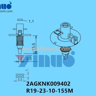 FUJI-NXT-H08M-NOZZLE-2AGKNK009402-R19-23-10-155M