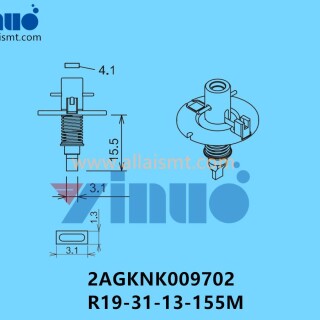FUJI-NXT-H08M-NOZZLE-2AGKNK009702-R19-31-13-155M