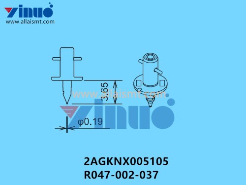 FUJI NXT H24 0.19NOZZLE 2AGKNX005105 R047 002 037