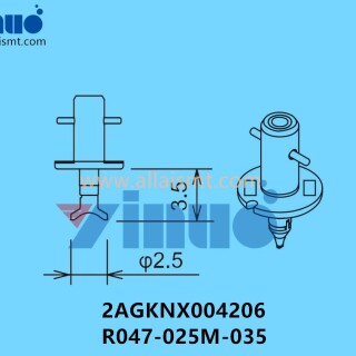 FUJI-NXT-H24-NOZZLE-2AGKNX004206-R047-025M-035-f2.5-MELF