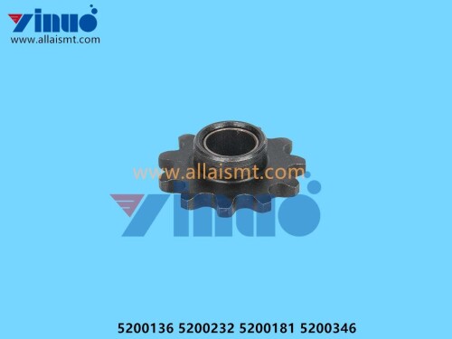 5200136 Gear 5200232 Axis 5200181 Copper gasket 5200346 Snap spring BTU (1)