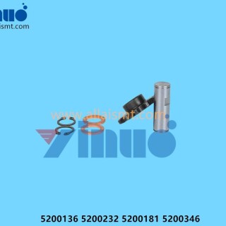 5200136-Gear-5200232-Axis-5200181-Copper-gasket-5200346-Snap-spring-BTU-2