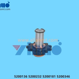 5200136-Gear-5200232-Axis-5200181-Copper-gasket-5200346-Snap-spring-BTU-3