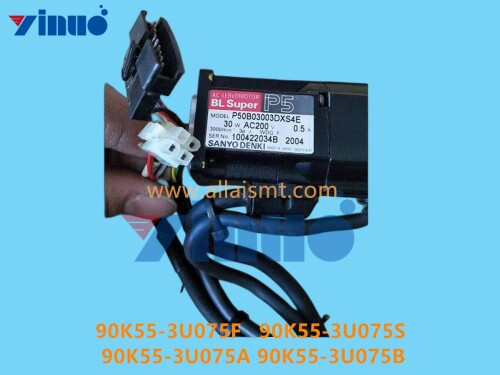 90K55 3U075F 90K55 3U075S 90K55 3U075A 90K55 3U075B AC SERVO MOTOR