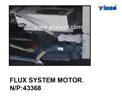 FLUX SYSTEM MOTOR. N#2#P#3#43368. QTY#3# 1 PCE