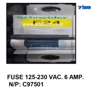 FUSE-125-230-VAC.-6-AMP.-N2P3-C97501