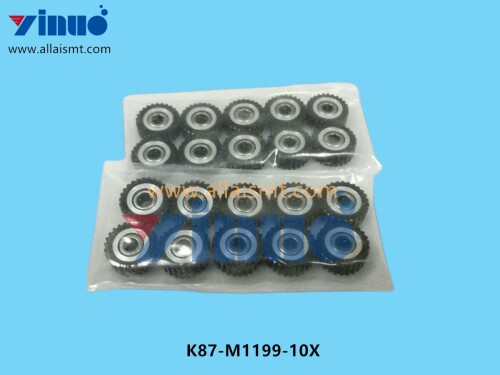K87 M1199 10X black plastic gear