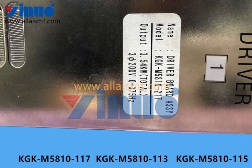 KGK M5810 217 KGK M5810 21X DRIVER BOARD ASSY YGD (3)