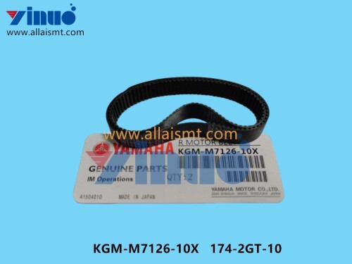 KGM M7126 10X 174 2GT 10 YGD R axis motor belt