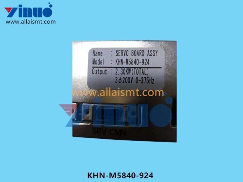 KHN M5840 924 SERVO BOARD ASSY (1)