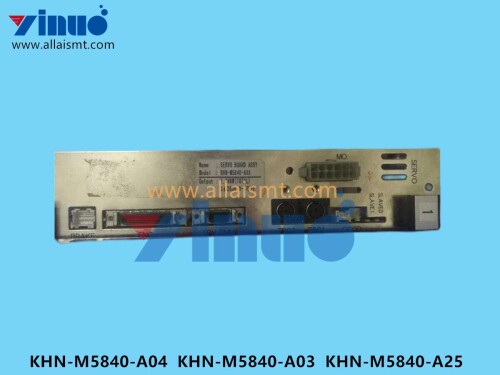KHN M5840 A04 KHN M5840 A03 KHN M5840 A25 SERVO BOARD ASSY (3)