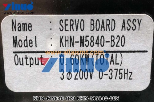 KHN M5840 B20 KHN M5840 00X DRIVER BOARD ASSY (2)