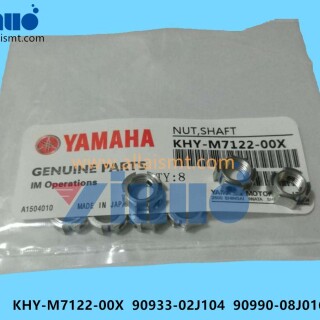 KHY-M7122-00X-90933-02J104-90990-08J016-NUT-Shaft