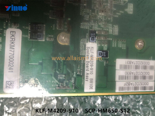 KLF M4209 910 B810E SCP HM650 S12 System Board Assy (3)