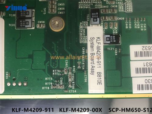 KLF M4209 911 KLF M4209 00X SCP HM650 S12 System Board Assy (4)