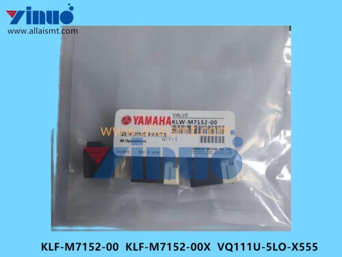 KLF M7152 00 KLF M7152 00X VQ111U 5LO X555 Valve (4)