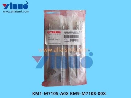 KM1 M710S A0X KM9 M710S 00X Spline Shaft