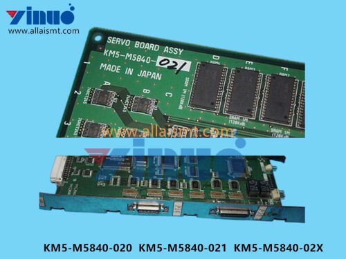 KM5 M5840 020 KM5 M5840 021 KM5 M5840 02X SERVOBOARD ASSY (1)