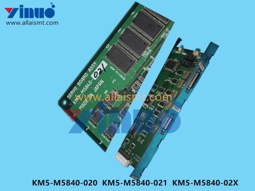 KM5 M5840 020 KM5 M5840 021 KM5 M5840 02X SERVOBOARD ASSY (3)