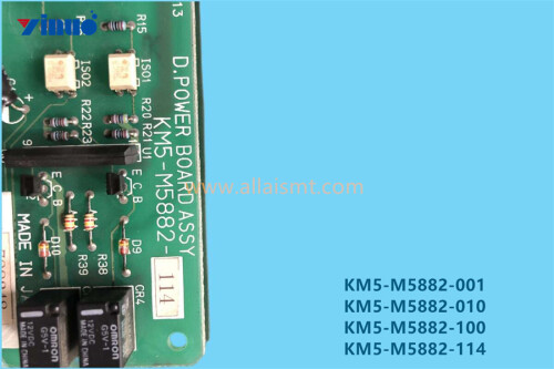 KM5 M5882 001 KM5 M5882 010 KM5 M5882 100 KM5 M5882 114 D. POWER BOARD (1)