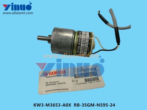 KW3 M3653 A0X RB 35GM N595 24 MOTOR ASSY CL