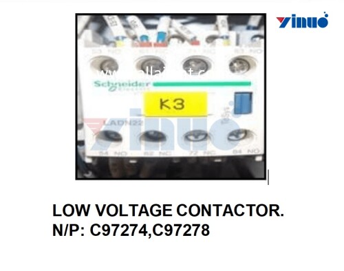 LOW VOLTAGE CONTACTOR. N#2#P#3# C97274,C97278