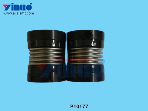 P10177 COUPLING BELLOWS 10MM X12X40MM ALUMINUM (1)