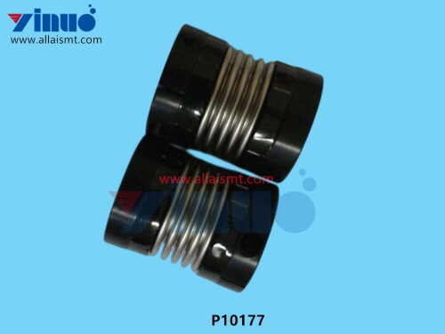 P10177 COUPLING BELLOWS 10MM X12X40MM ALUMINUM (3)