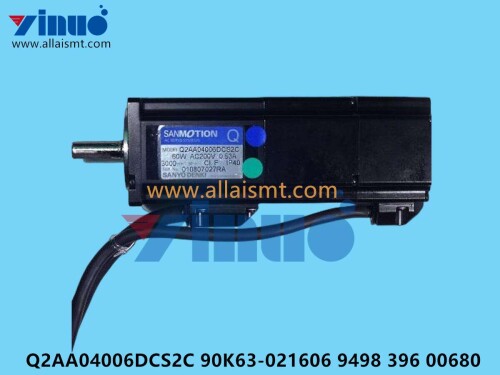 Q2AA04006DCS2C 90K63 021606 9498 396 00680 AC Servo Motor 60W (1)