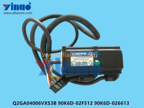 Q2GA04006VXS3B 90K6D 02F512 90K6D 026613 Servo Motor 60W (3)
