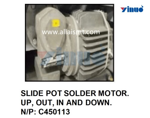 SLIDE POT SOLDER MOTOR. UP, OUT, IN AND DOWN. N#2#P#3# C450113