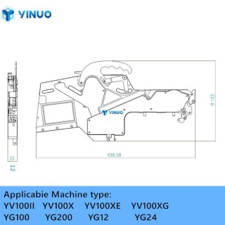 Yamaha-16mm-electric-feeder-Applicabie-Machine-type-YV100II-YV100X-YV100XE-YV100XG-YG100-YG200-YG12-YG24-4
