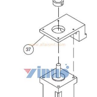 47407801-THETA-MOTOR-ASSYPTF-MOTORModelCM160AE-00586ModelCM160AE-115960-6