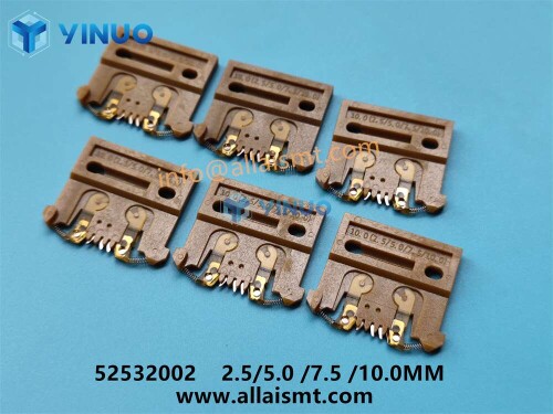 52532002 Carrier Clip Assembly,Quad Span 2.5 5.0 7.5 10.0 MM (3)