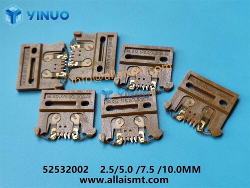 52532002 Carrier Clip Assembly,Quad Span 2.5 5.0 7.5 10.0 MM (6)