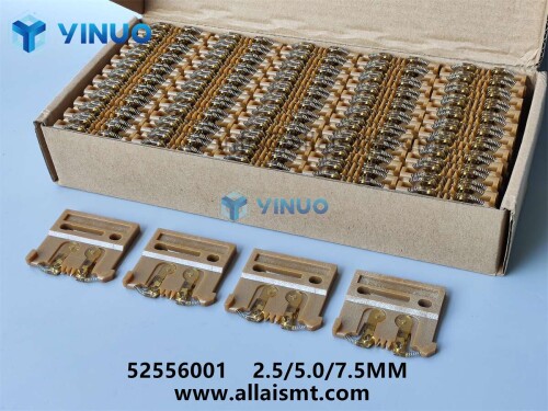 52556001 Carrier Clip Assembly, 2.5 5.0 7.5MM small Triple Span (5)