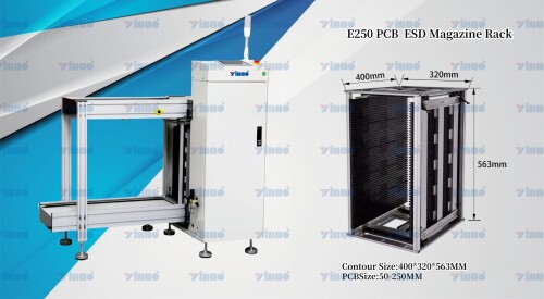 E250J ESD PCB Magazine Rack 355 x 320 x 563 (1)