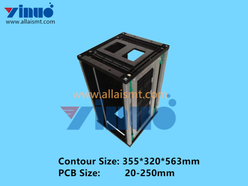 E250T ESD PCB Storage Magazine Rack 355 x 320 x 563 (2)