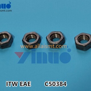 NUT-HEXAGON-DIN439-M08x1-TI-C50384-4