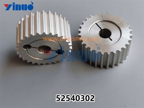 PN 52540302 PULLEY, GEARBELT (4)